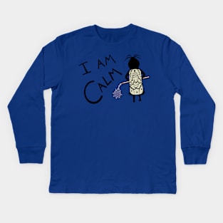 I am Calm - Mood Kids Long Sleeve T-Shirt